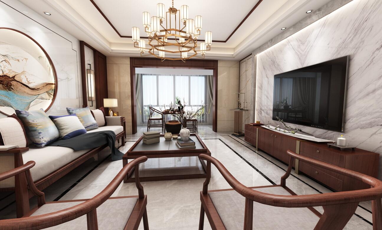 200平米新中式大平層，給生活來一場(chǎng)“斷舍離”