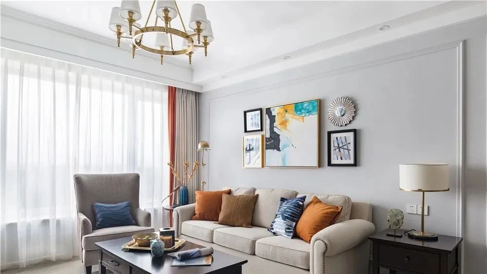   廈門海投過云溪128㎡優(yōu)雅美式，小巧有格調(diào)的品質(zhì)生活